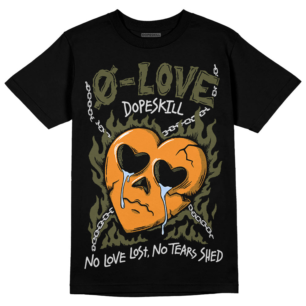 Olive 5s superstreetwear T-Shirt Crying Heart Graphic