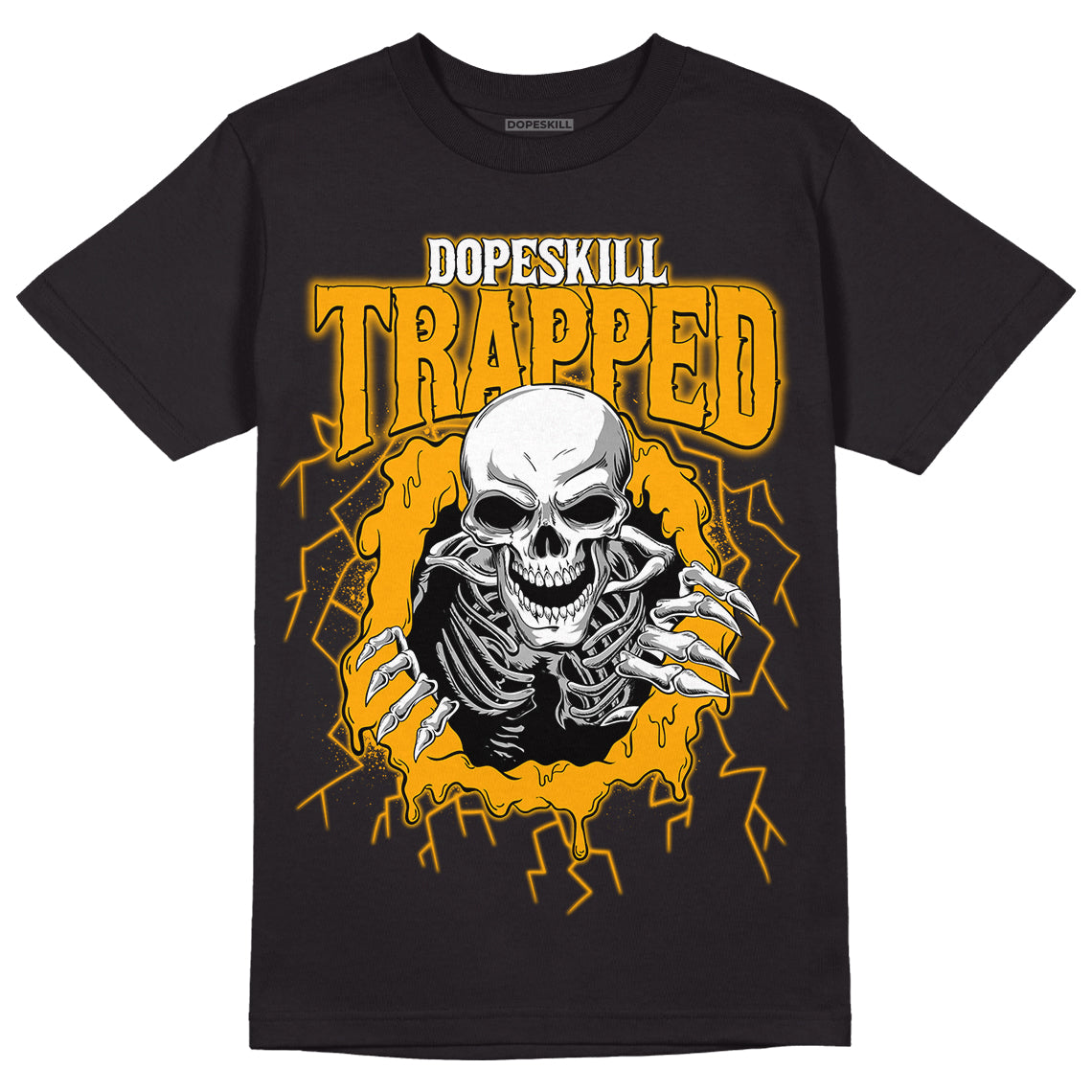Black Taxi 12s superstreetwear T-Shirt Trapped Halloween Graphic