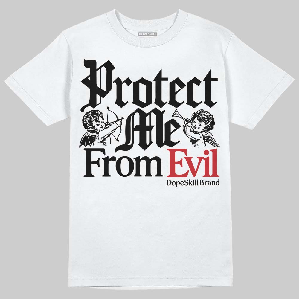 Black Metallic Reimagined 5s superstreetwear T-Shirt Protect Me From Evil Graphic