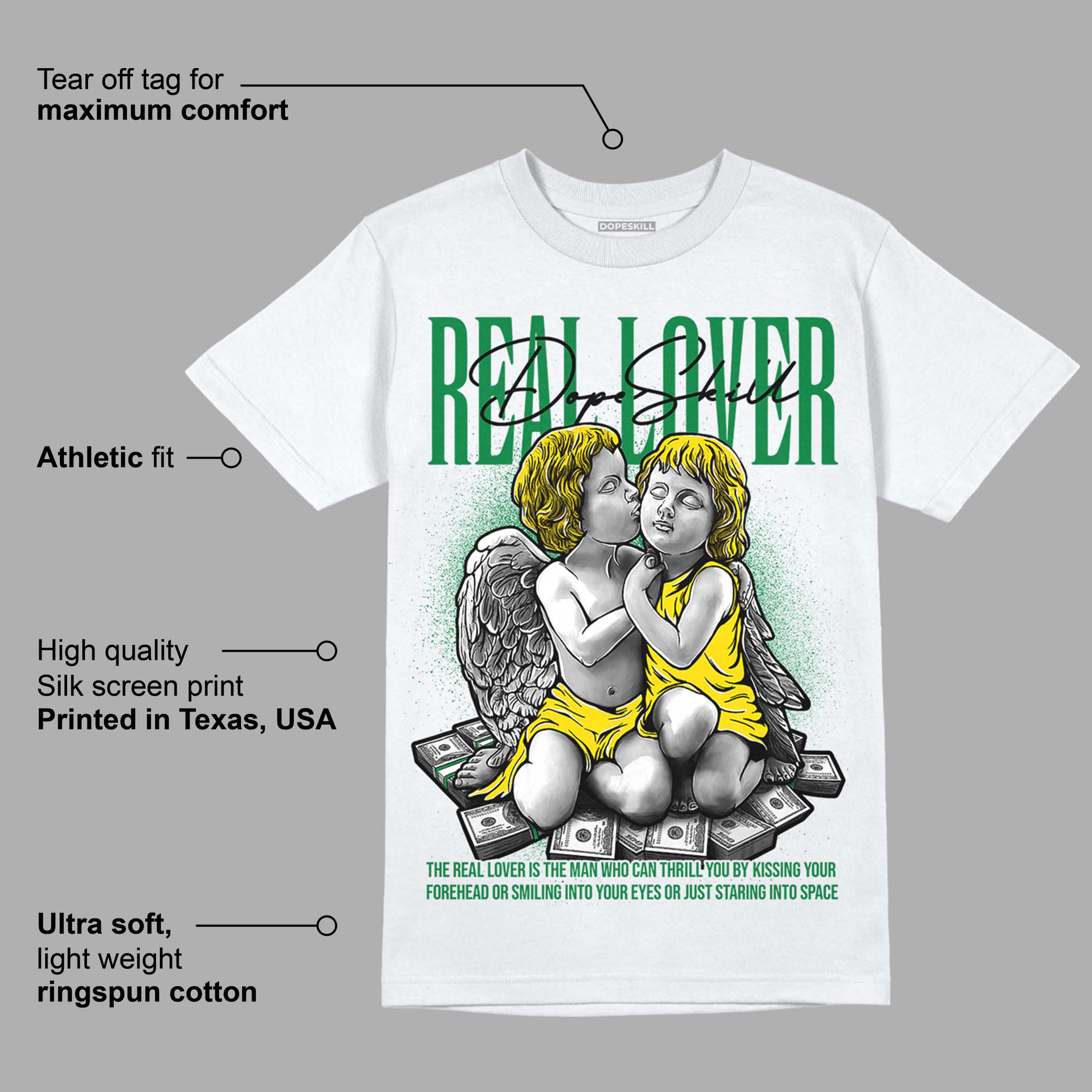 Dunk Low Reverse Brazil superstreetwear T-Shirt Real Lover Graphic