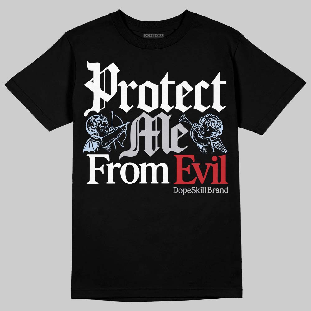 Black Metallic Reimagined 5s superstreetwear T-Shirt Protect Me From Evil Graphic