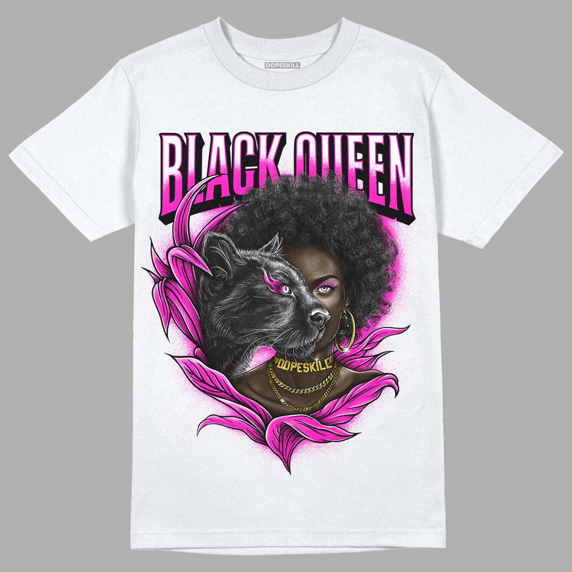 Dunk Low Active Fuchsia superstreetwear T-Shirt New Black Queen Graphic