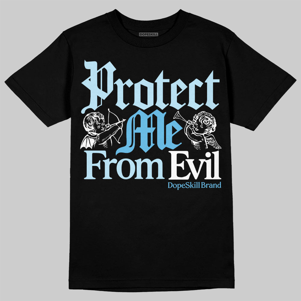 Legend Blue 11s superstreetwear T-Shirt Protect Me From Evil Graphic