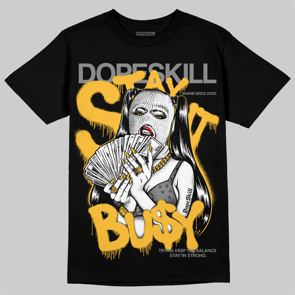 9060 Varsity Gold superstreetwear T-Shirt Stay It Busy Graphic