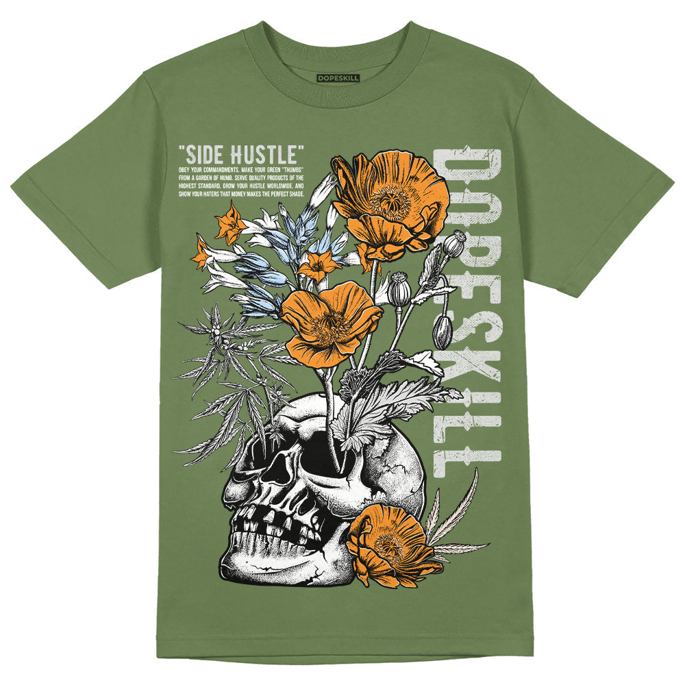 Olive 5s superstreetwear Olive T-shirt Side Hustle Graphic