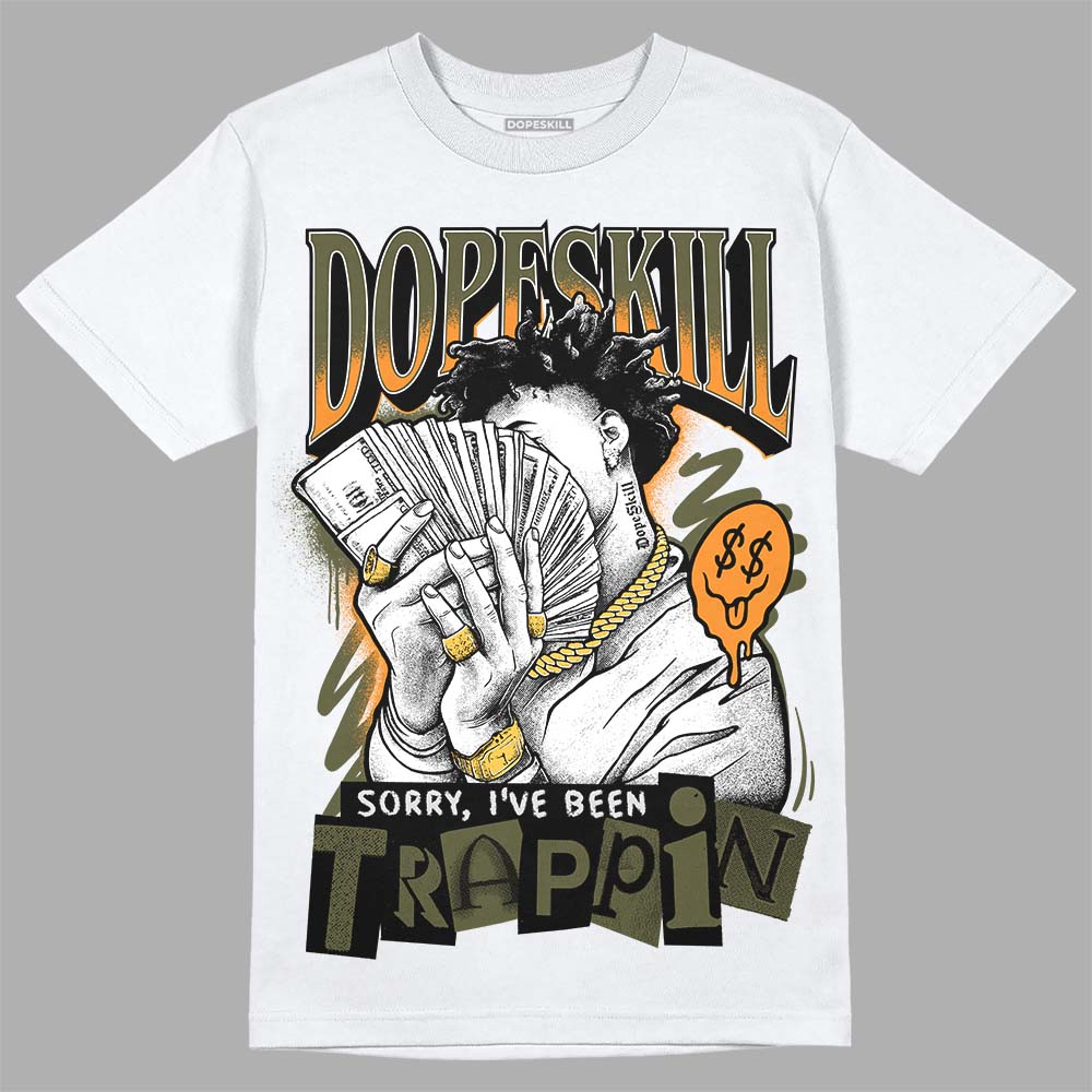 Olive 5s superstreetwear T-Shirt Sorry I've Been Trappin Graphic