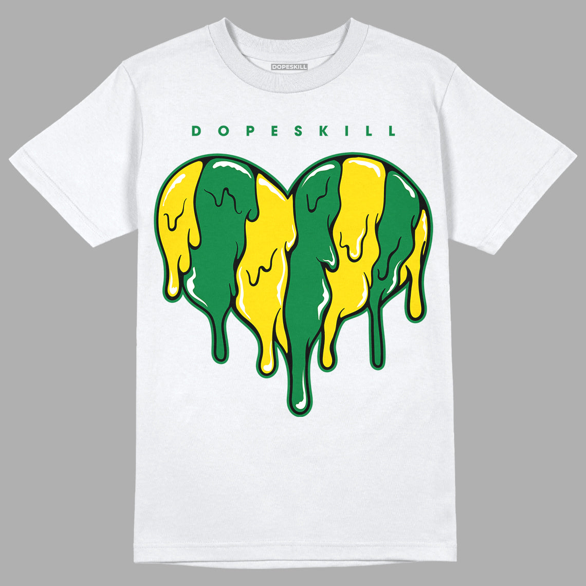 Dunk Low Reverse Brazil superstreetwear T-Shirt Slime Drip Heart Graphic