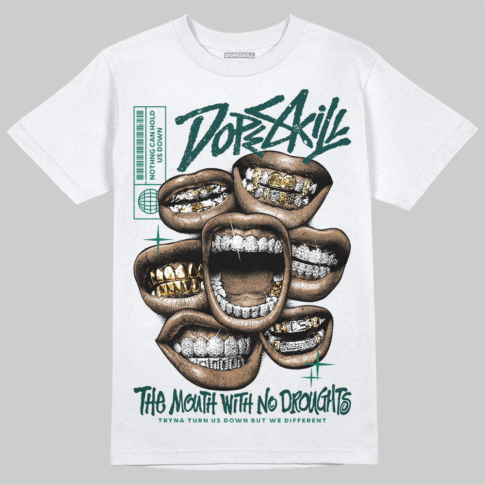 Oxidized Green 4s superstreetwear T-Shirt The Mouth With No Droughts Graphic