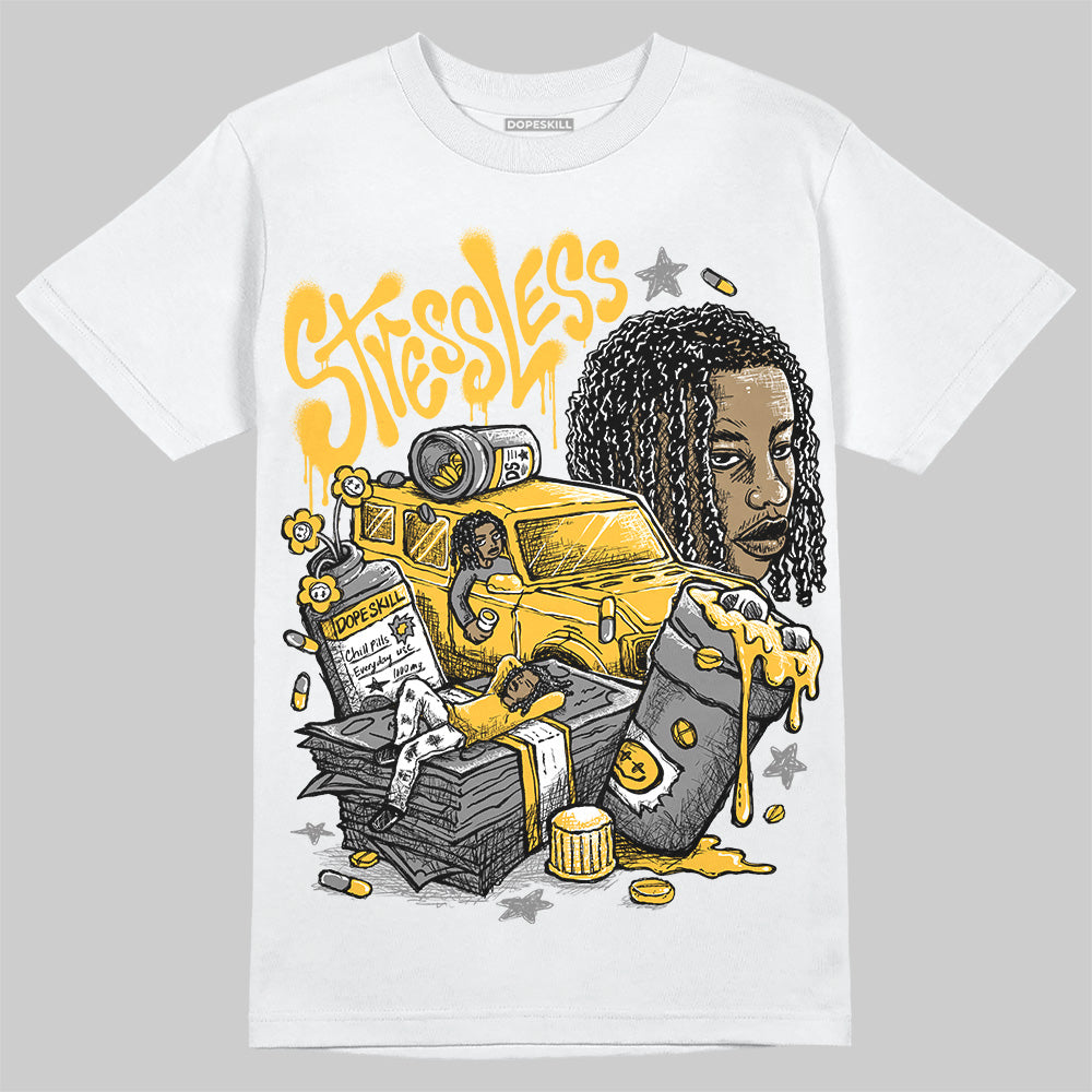 9060 Varsity Gold superstreetwear T-Shirt Stressless Graphic