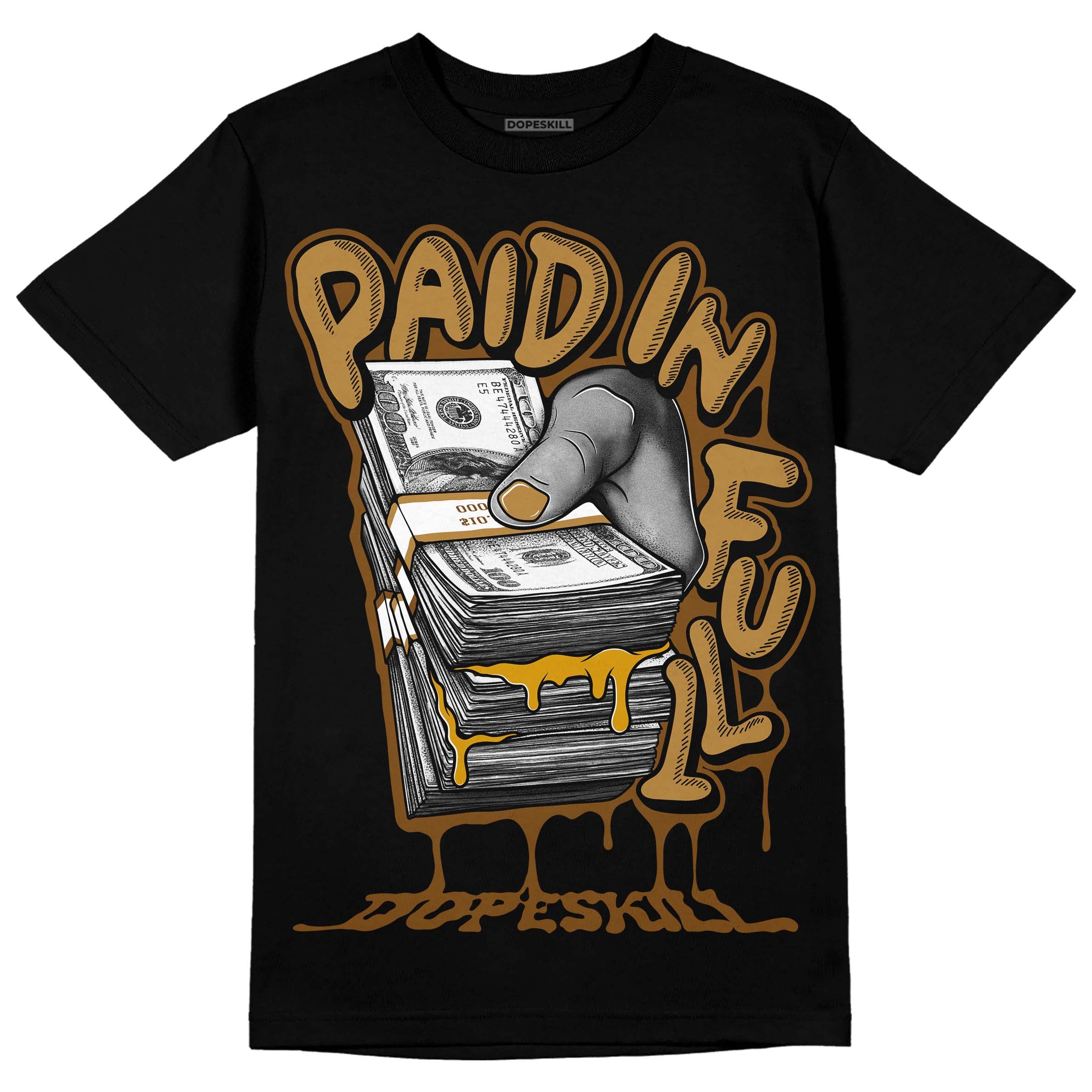 Wheat 13s superstreetwear T-Shirt Paid In Full Graphic
