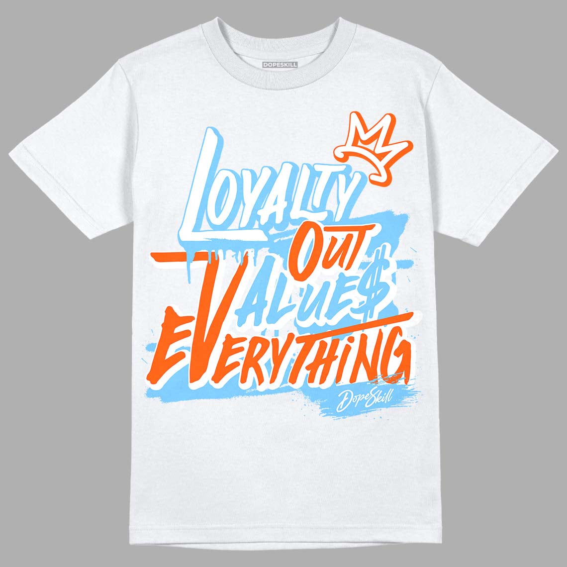 Dunk Low Futura University Blue superstreetwear T-Shirt LOVE Graphic