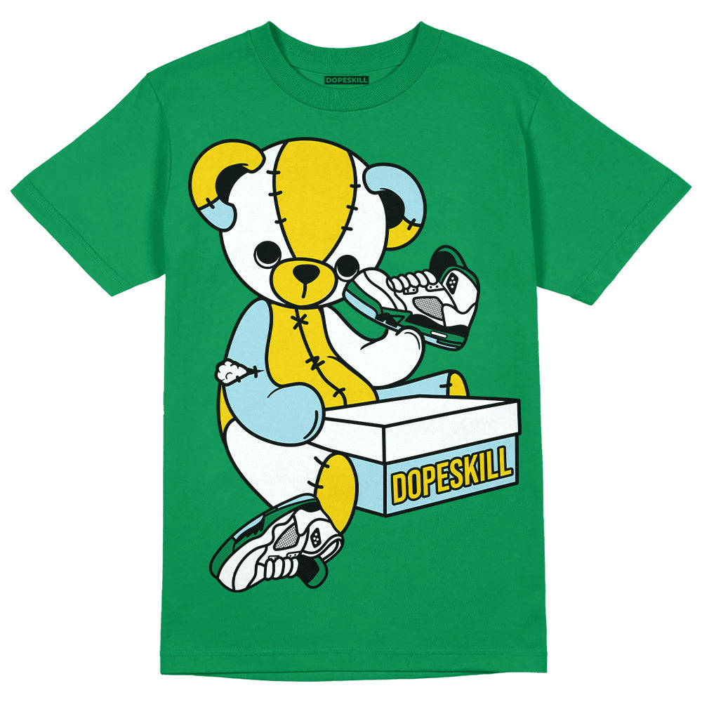 Lucky Green 5s superstreetwear Green T-shirt Sneakerhead BEAR Graphic