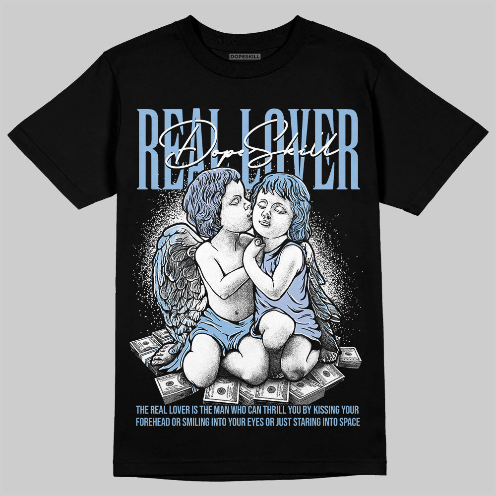 Women's Runner Sneaker Light Blue superstreetwear T-Shirt Real Lover Graphic