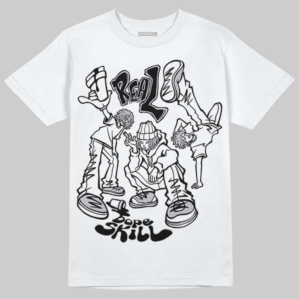 Black Metallic Reimagined 5s superstreetwear T-Shirt Real Y2K Players Graphic
