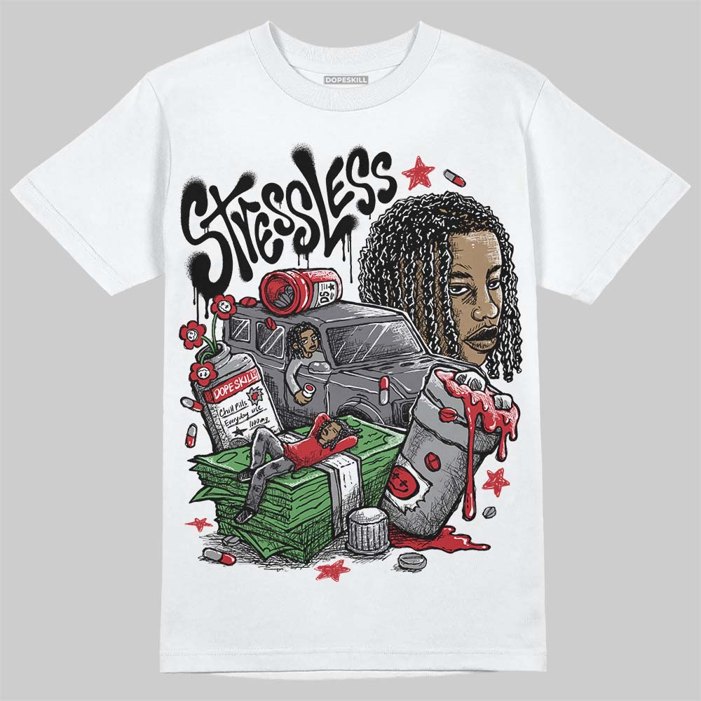 Cement Grey 3s superstreetwear T-Shirt Stressless Graphic