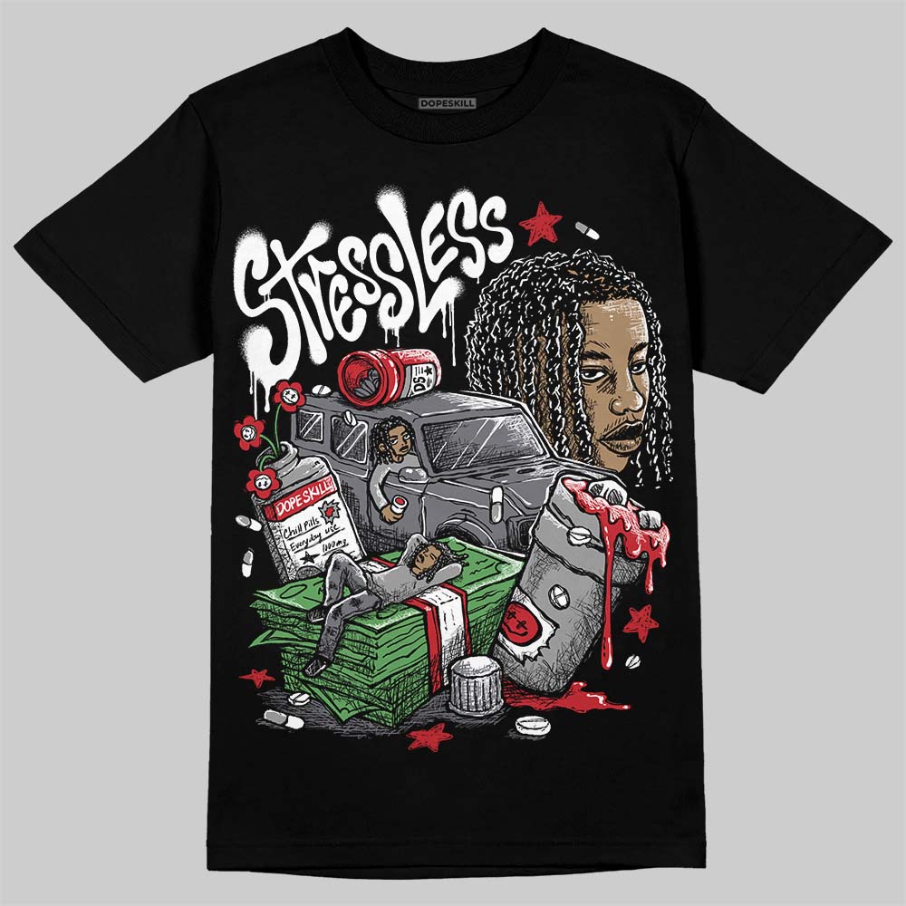 Cement Grey 3s superstreetwear T-Shirt Stressless Graphic