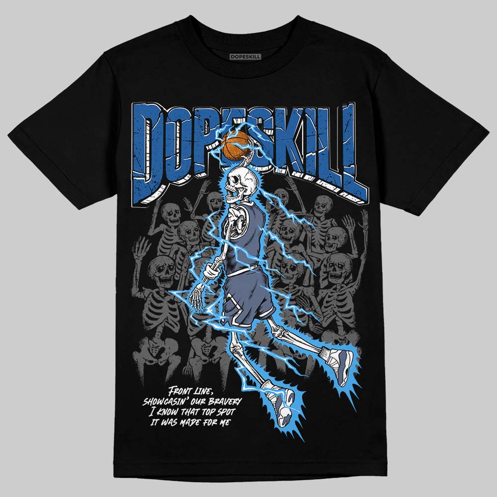 Diffused Blue 11s superstreetwear T-Shirt Thunder Dunk Graphic