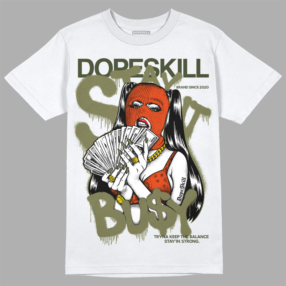 Olive Collection superstreetwear T-Shirt Stay It Busy Graphic