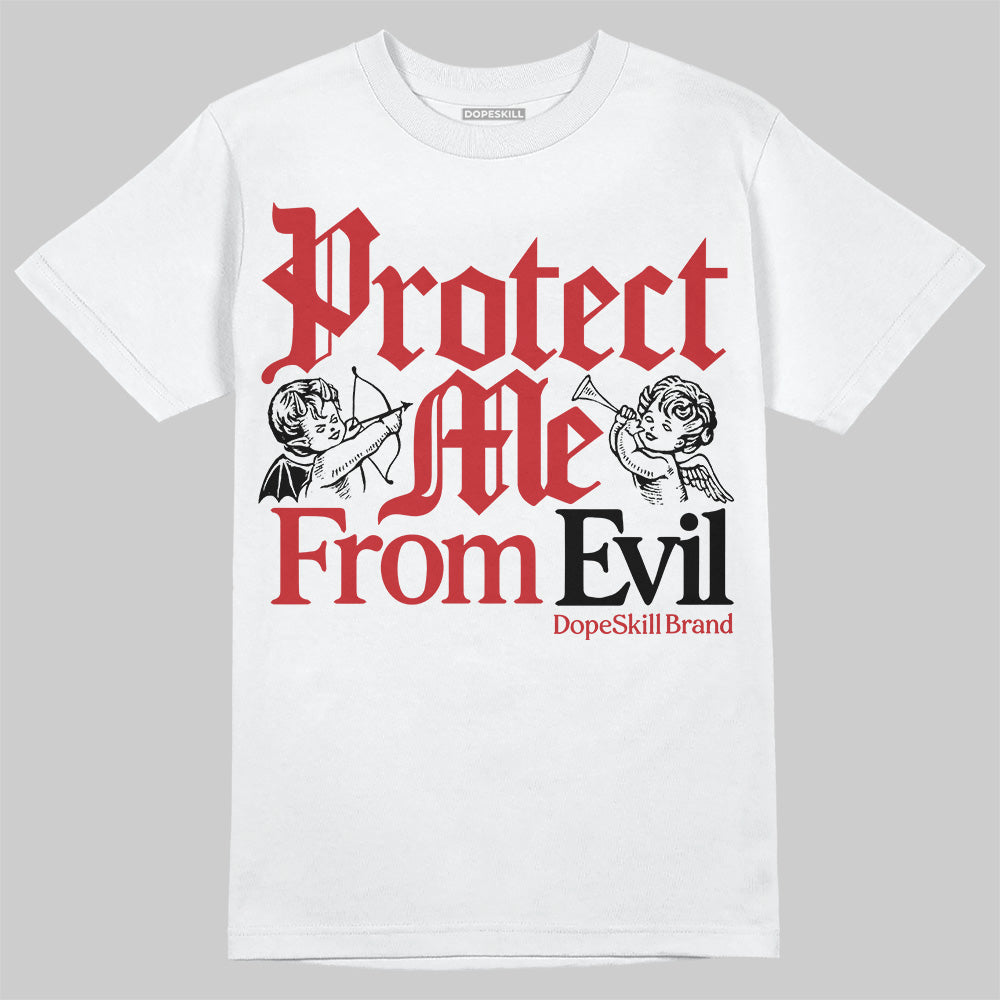 Flu Game 12s superstreetwear T-Shirt Protect Me From Evil Graphic