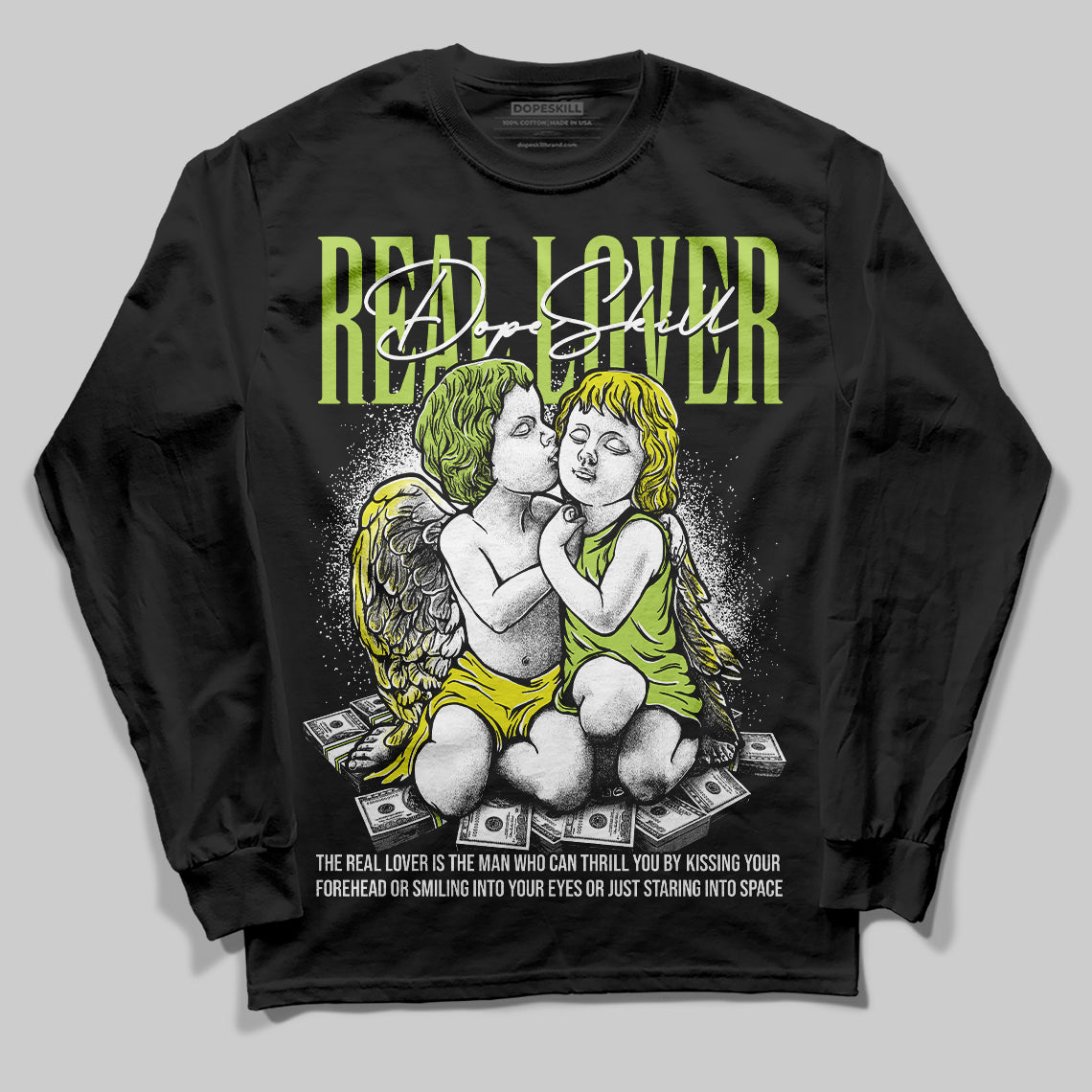 Bright Cactus 13s superstreetwear Long Sleeve T-Shirt Real Lover Graphic