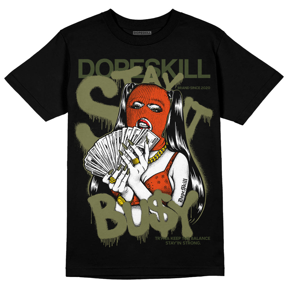 Olive Collection superstreetwear T-Shirt Stay It Busy Graphic