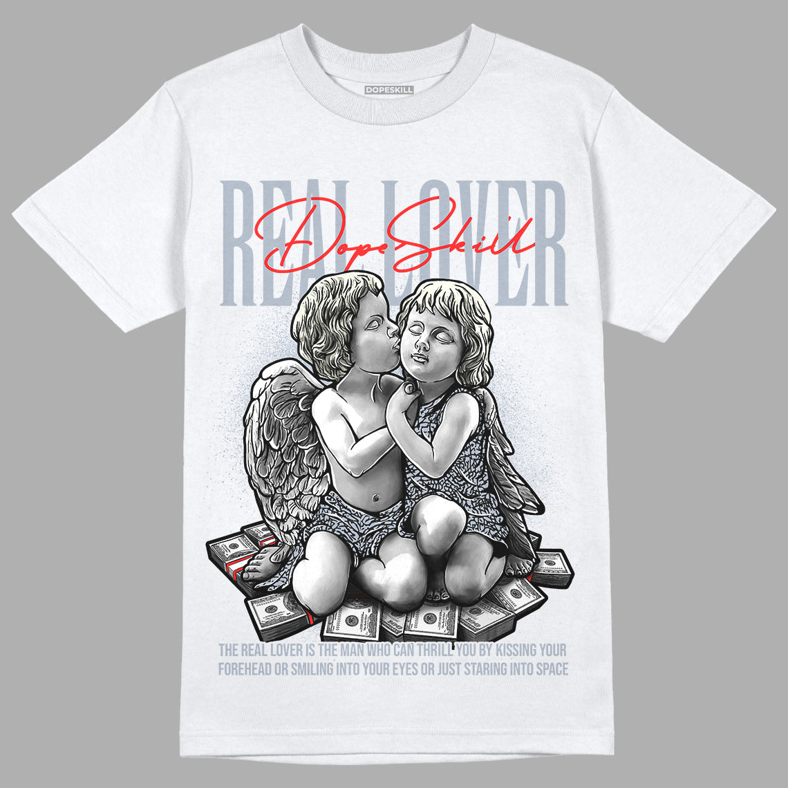 White Cement Reimagined 3s superstreetwear T-Shirt Real Lover Graphic