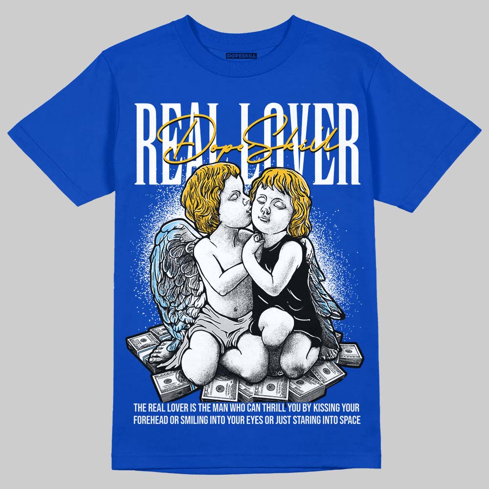 Blueberry 12s superstreetwear Royal T-shirt Real Lover Graphic