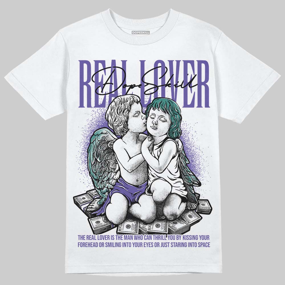 Grape 5s superstreetwear T-Shirt Real Lover Graphic