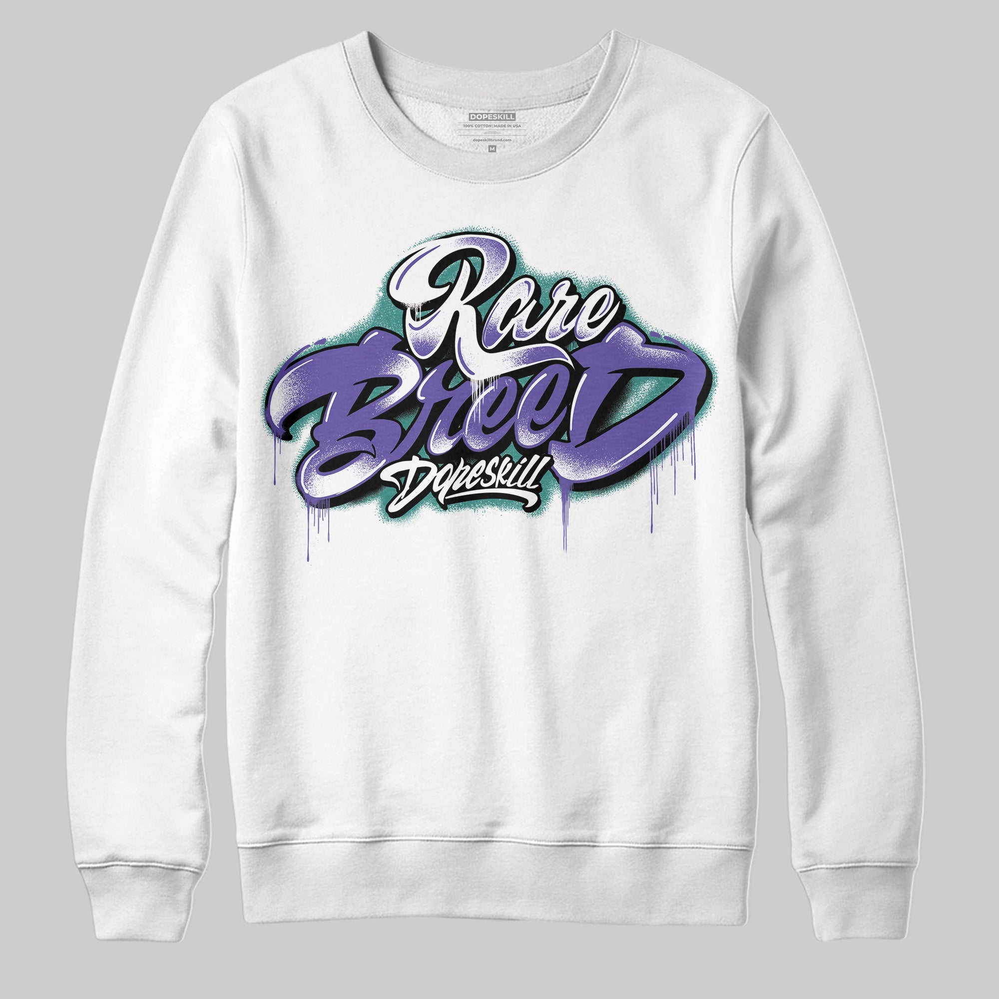 Grape 5s superstreetwear Sweatshirt Rare Breed Type Graphic