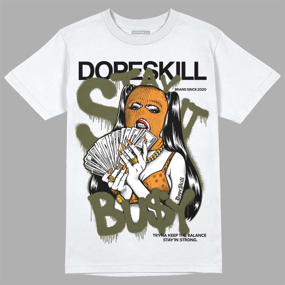 Olive 5s superstreetwear T-Shirt Stay It Busy Graphic