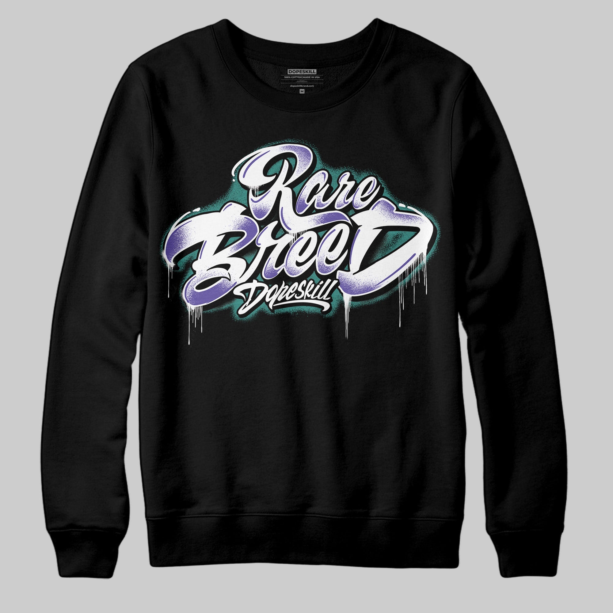 Grape 5s superstreetwear Sweatshirt Rare Breed Type Graphic