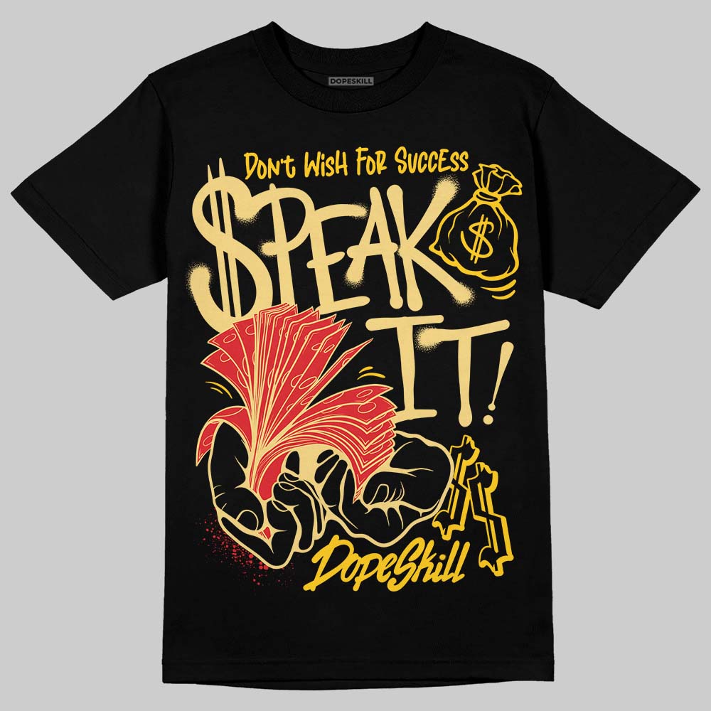 Quai 54 x Tour Yellow Black 1s superstreetwear T-Shirt Speak It Graphic