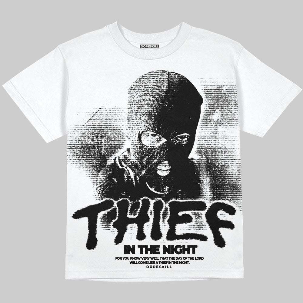 Dunk Panda White Black superstreetwear Oversize Print T-Shirt Thief In The Night Graphic