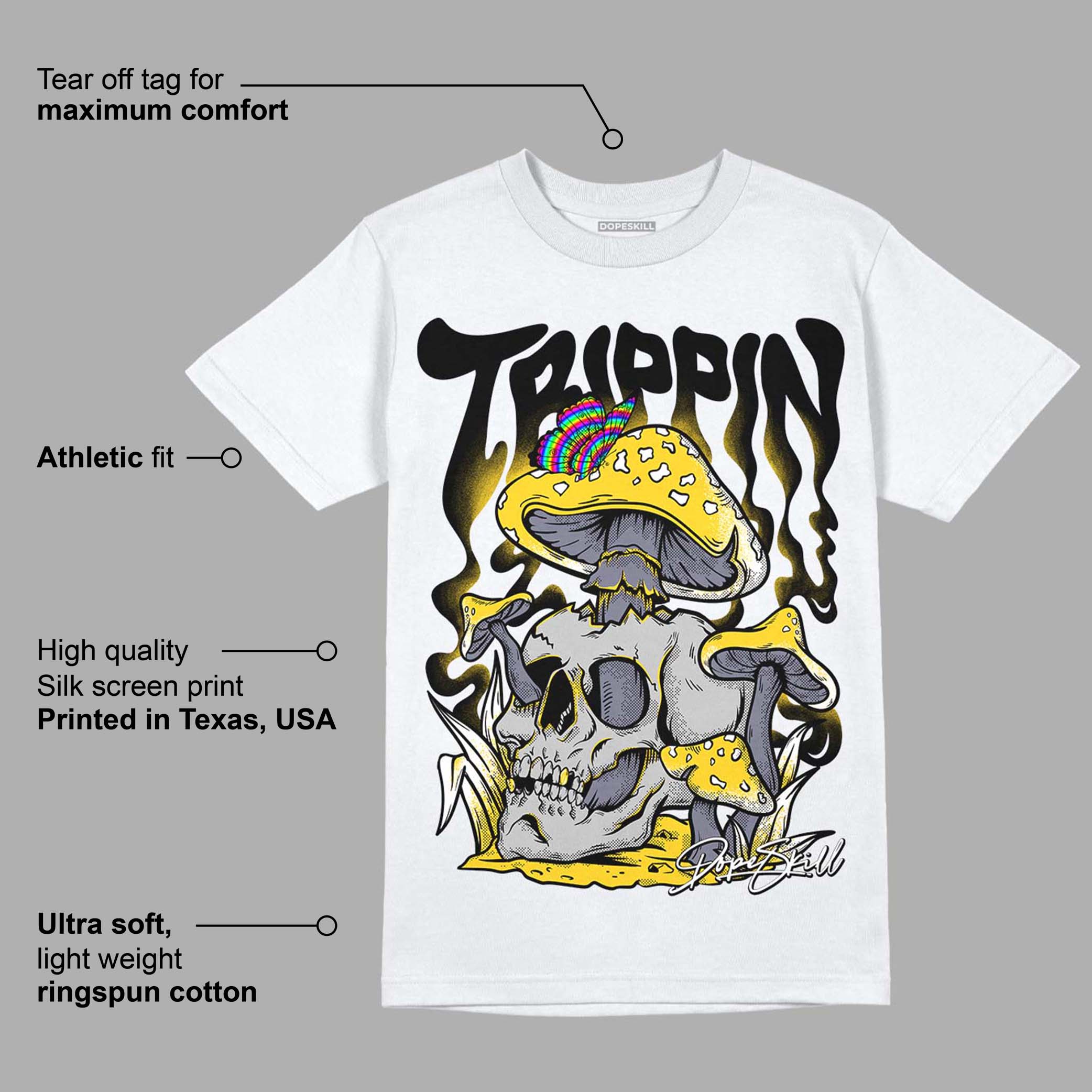 Lightning 4s superstreetwear T-Shirt Trippin Graphic