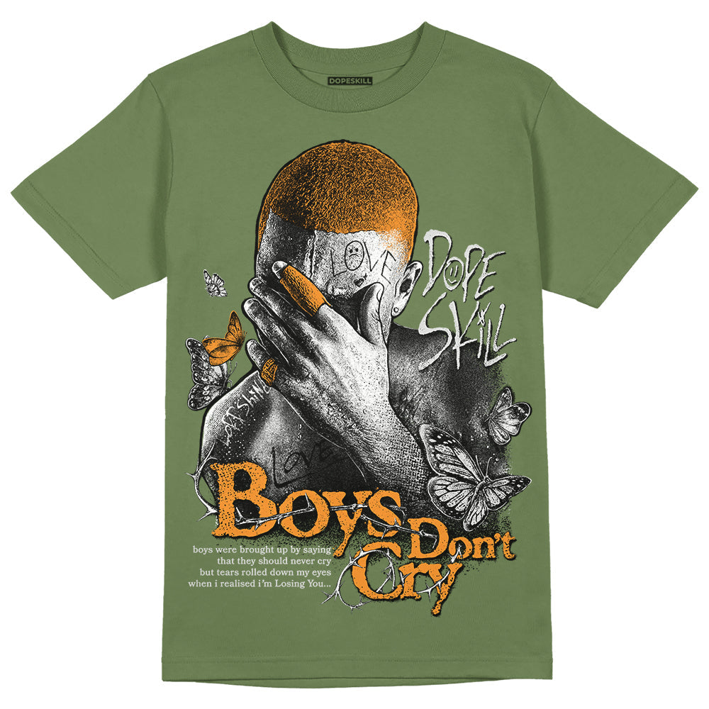 Olive 5s superstreetwear Olive T-shirt Boys Don't Cry Graphic