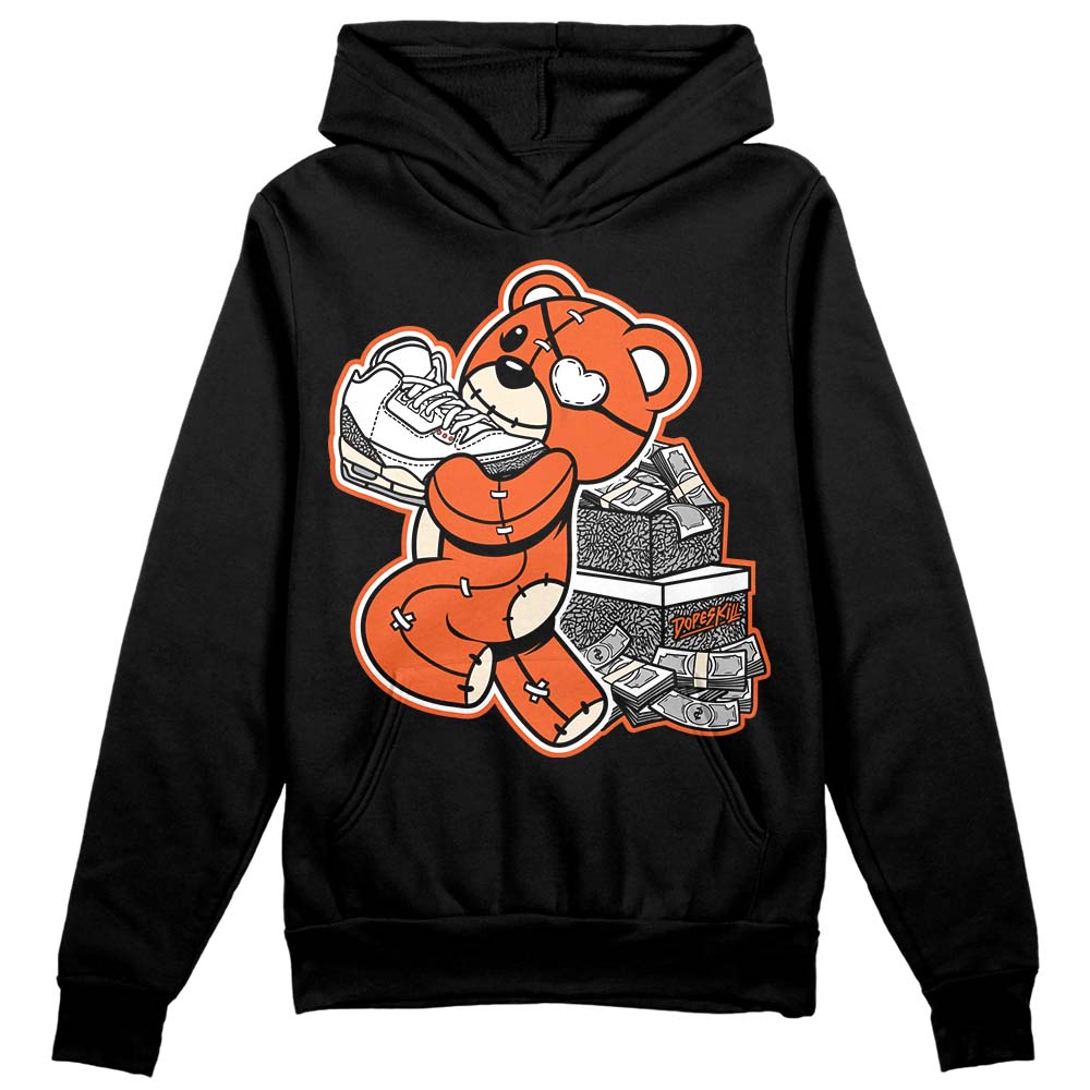 Georgia Peach 3s superstreetwear Hoodie Sweatshirt Bear Steals Sneaker Graphic