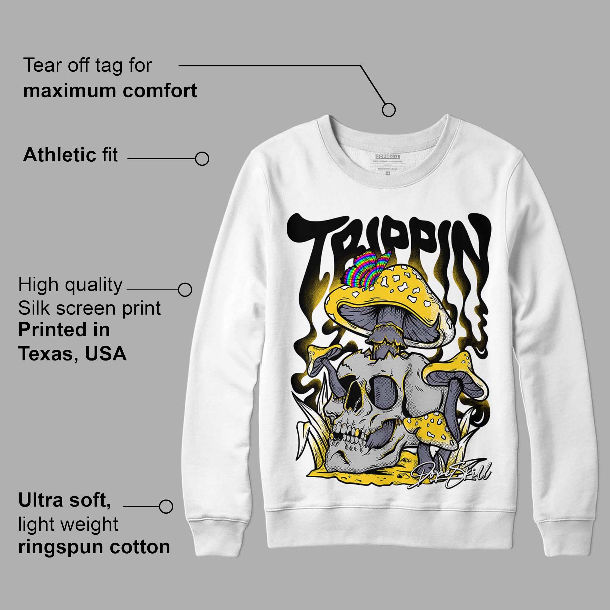 Lightning 4s superstreetwear Sweatshirt Trippin Graphic