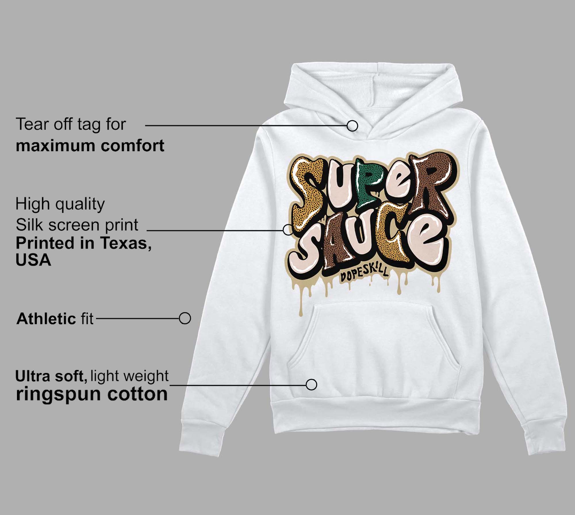 Safari Dunk Low superstreetwear Hoodie Sweatshirt Super Sauce Graphic