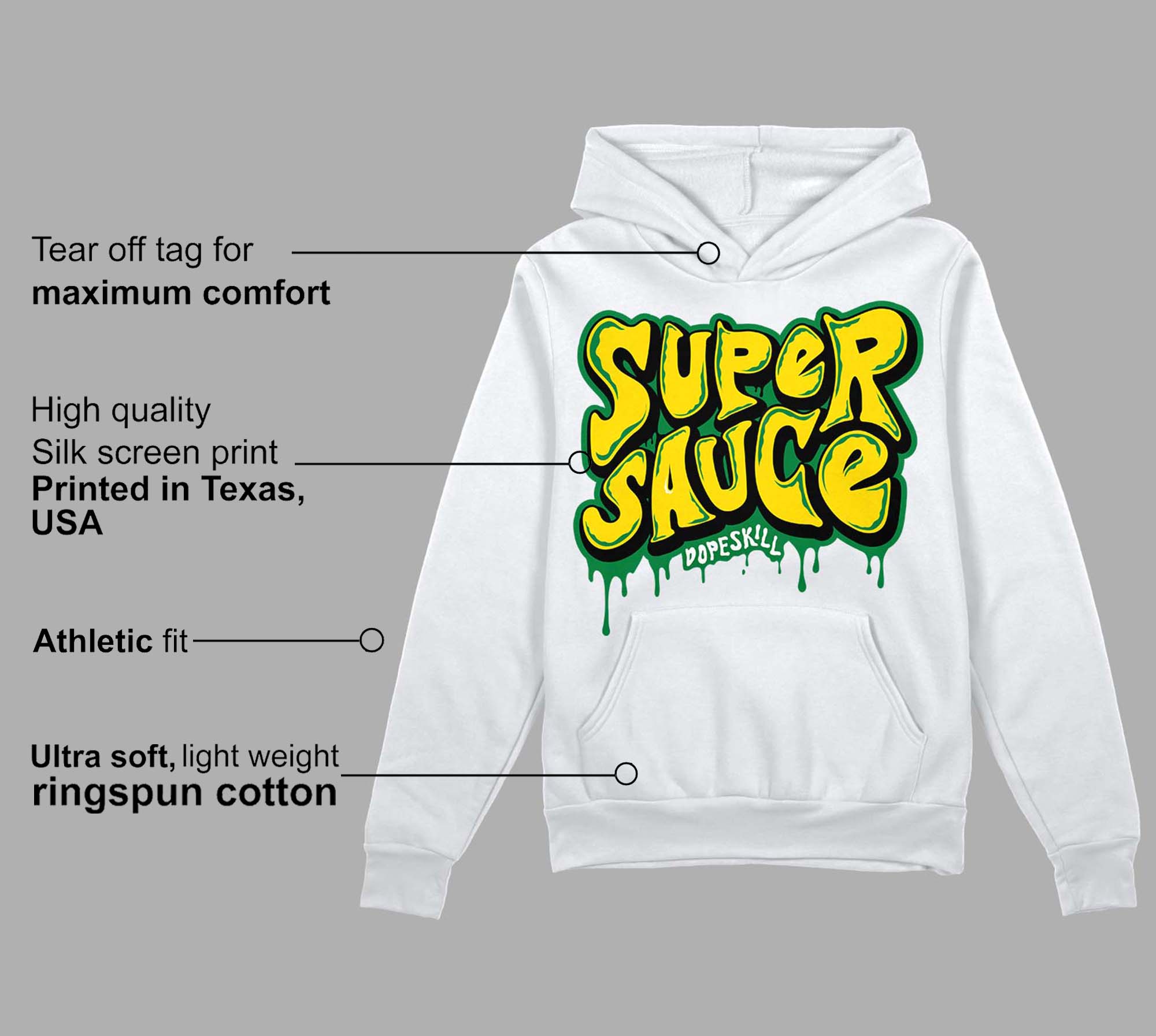 Dunk Low Reverse Brazil superstreetwear Hoodie Sweatshirt Super Sauce Graphic