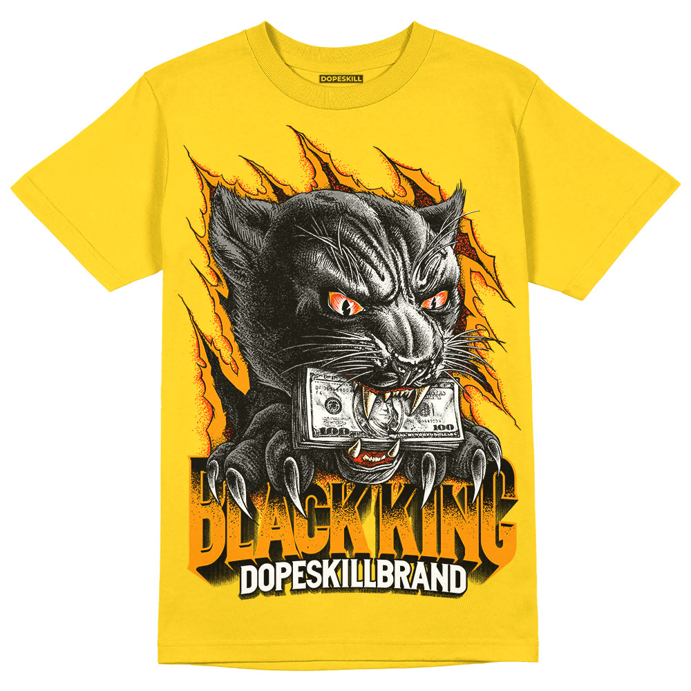 Yellow Ochre 6s superstreetwear Yellow T-shirt Black King Graphic