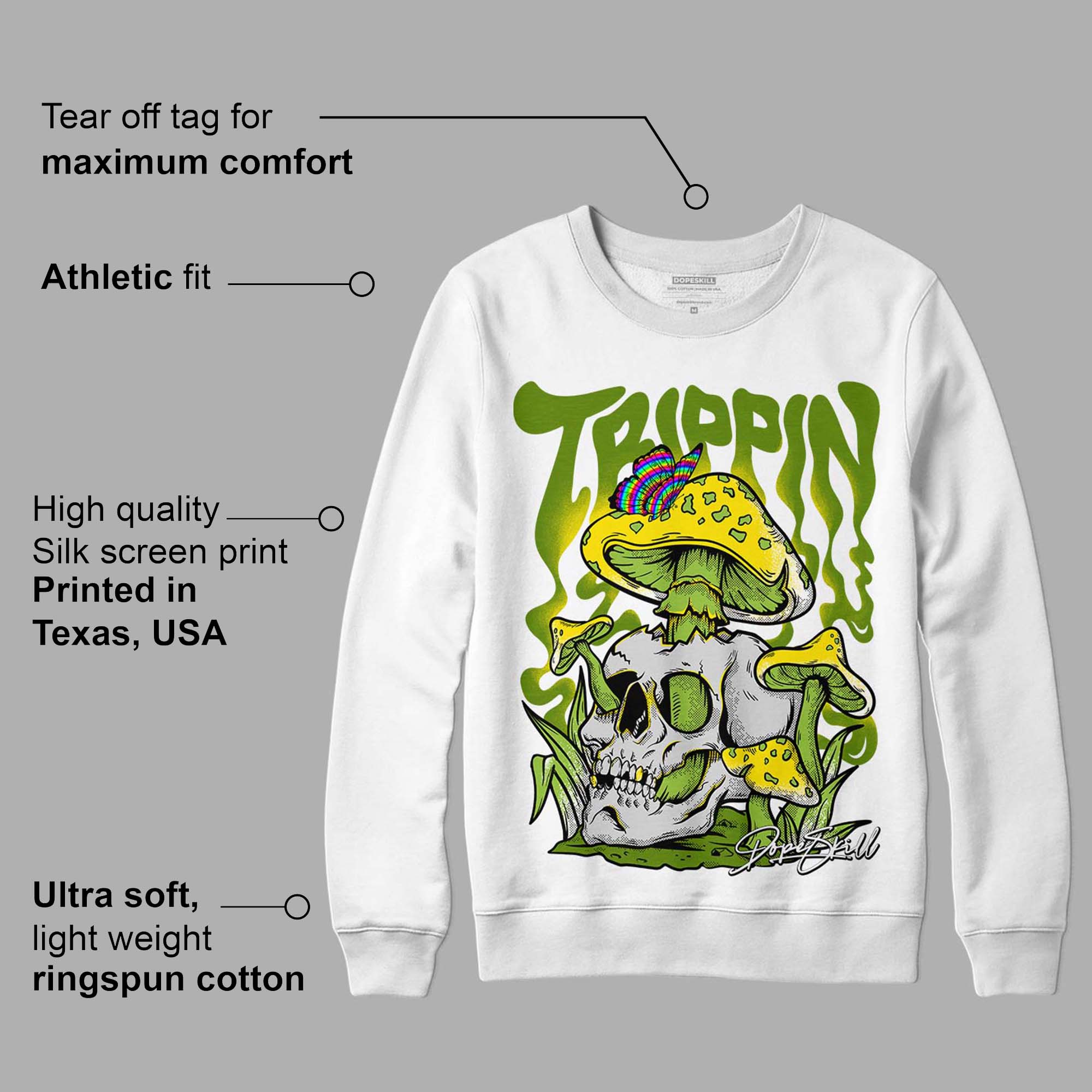 Dunk Low 'Chlorophyll' superstreetwear Sweatshirt Trippin Graphic