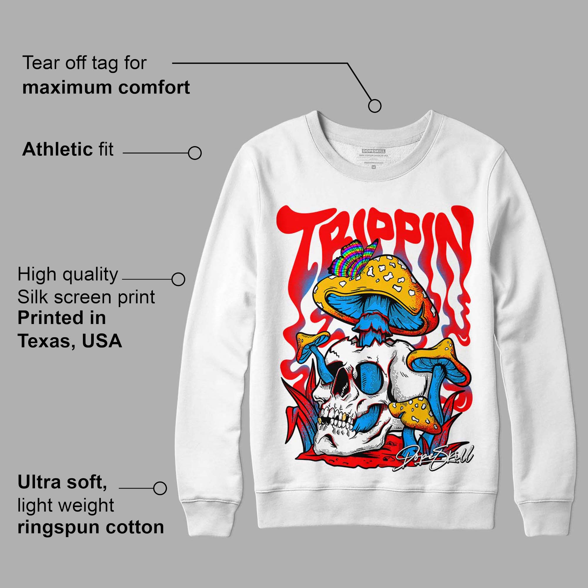 Fruity Pebbles Dunks superstreetwear Sweatshirt Trippin Graphic