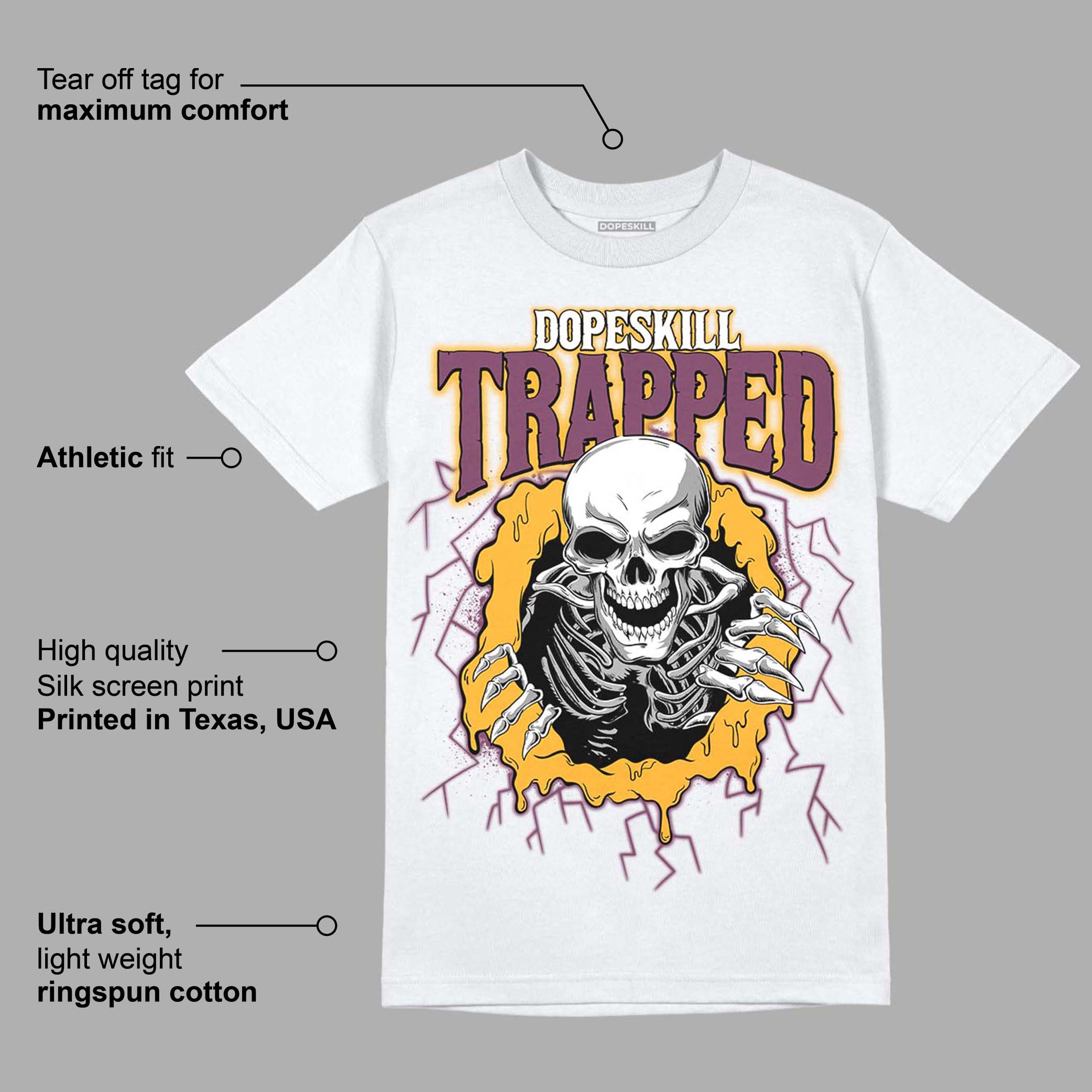 AJ 1 Retro High OG Brotherhood superstreetwear T-Shirt Trapped Halloween Graphic