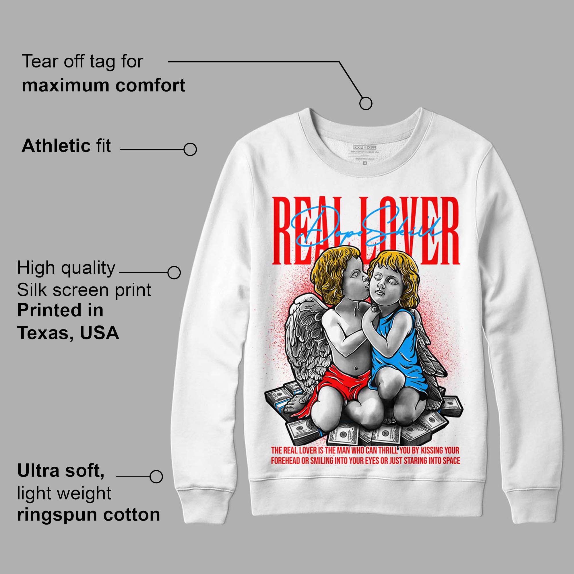 Fruity Pebbles Dunks superstreetwear Sweatshirt Real Lover Graphic