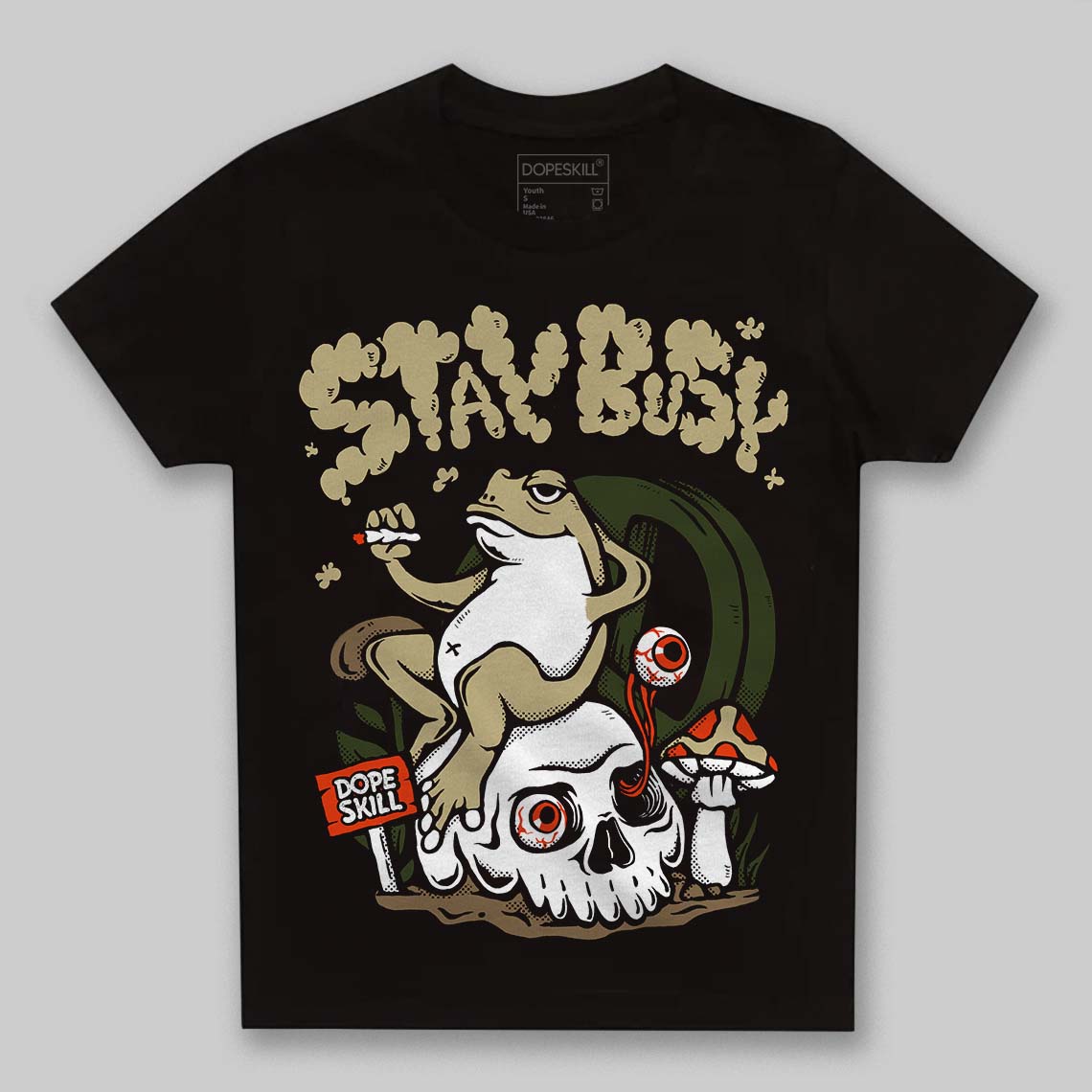 Olive Collection superstreetwear Toddler Kids T-shirt Stay Busy Graphic