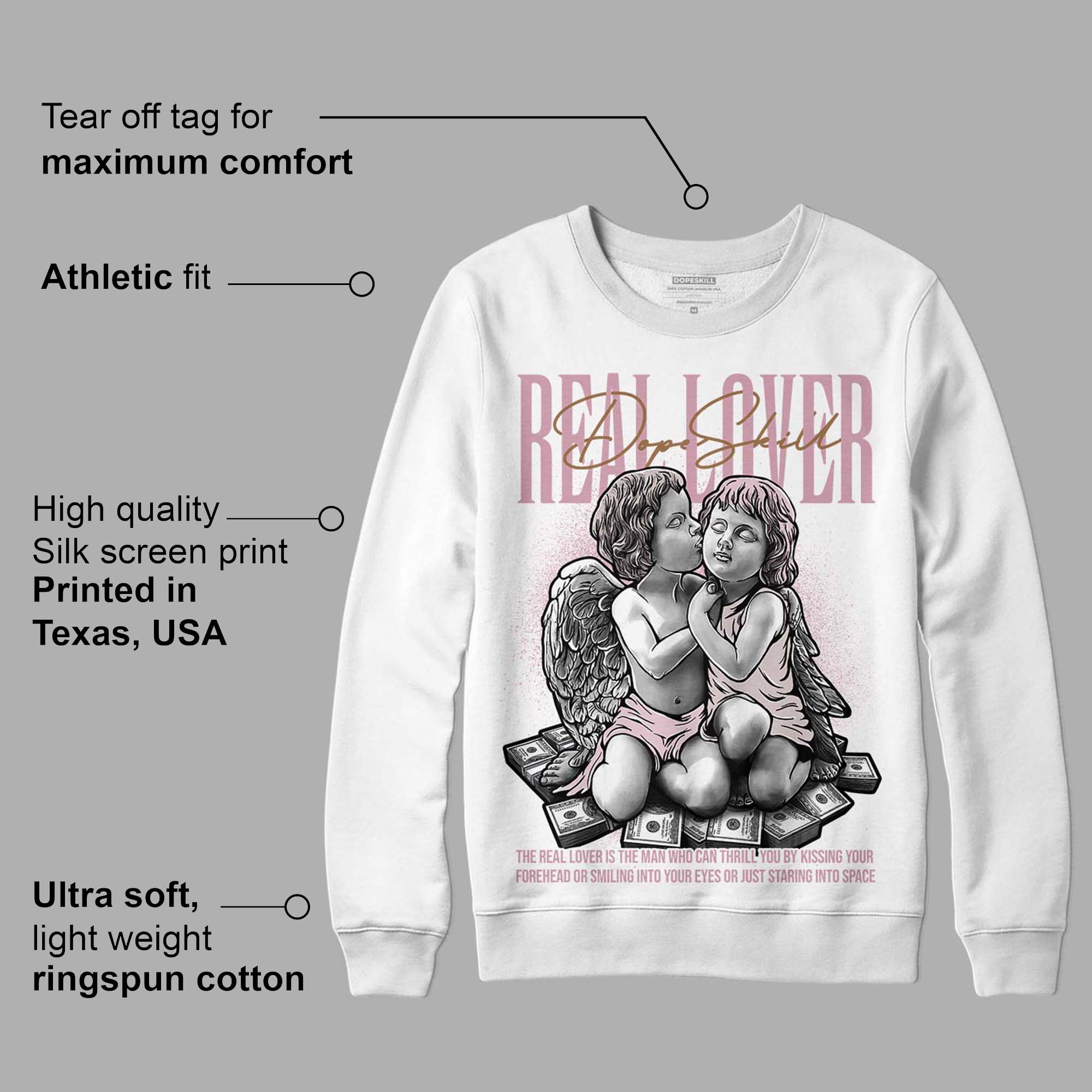 Dunk Low Teddy Bear Pink superstreetwear Sweatshirt Real Lover Graphic