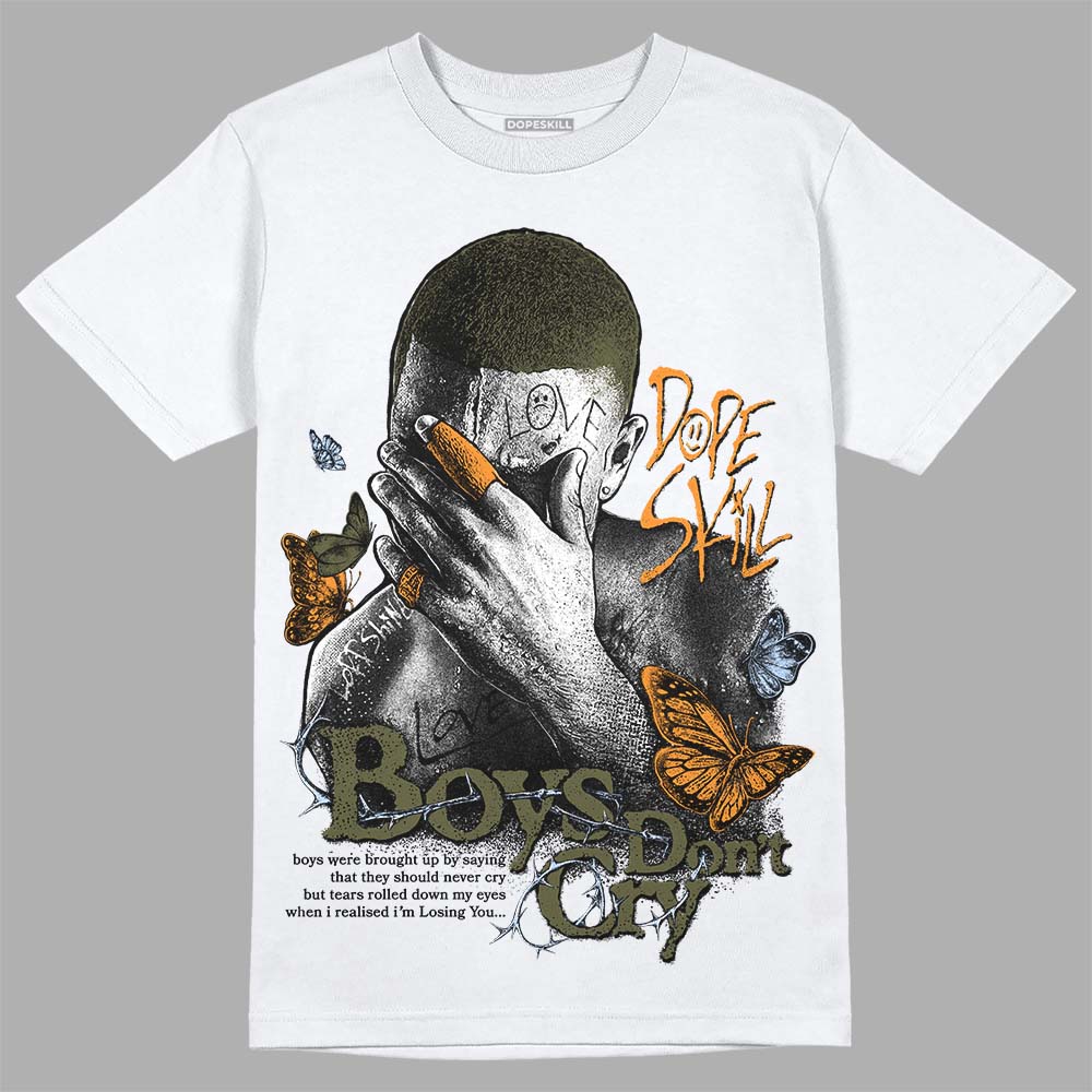 Olive 5s superstreetwear T-Shirt Boys Don't Cry Graphic
