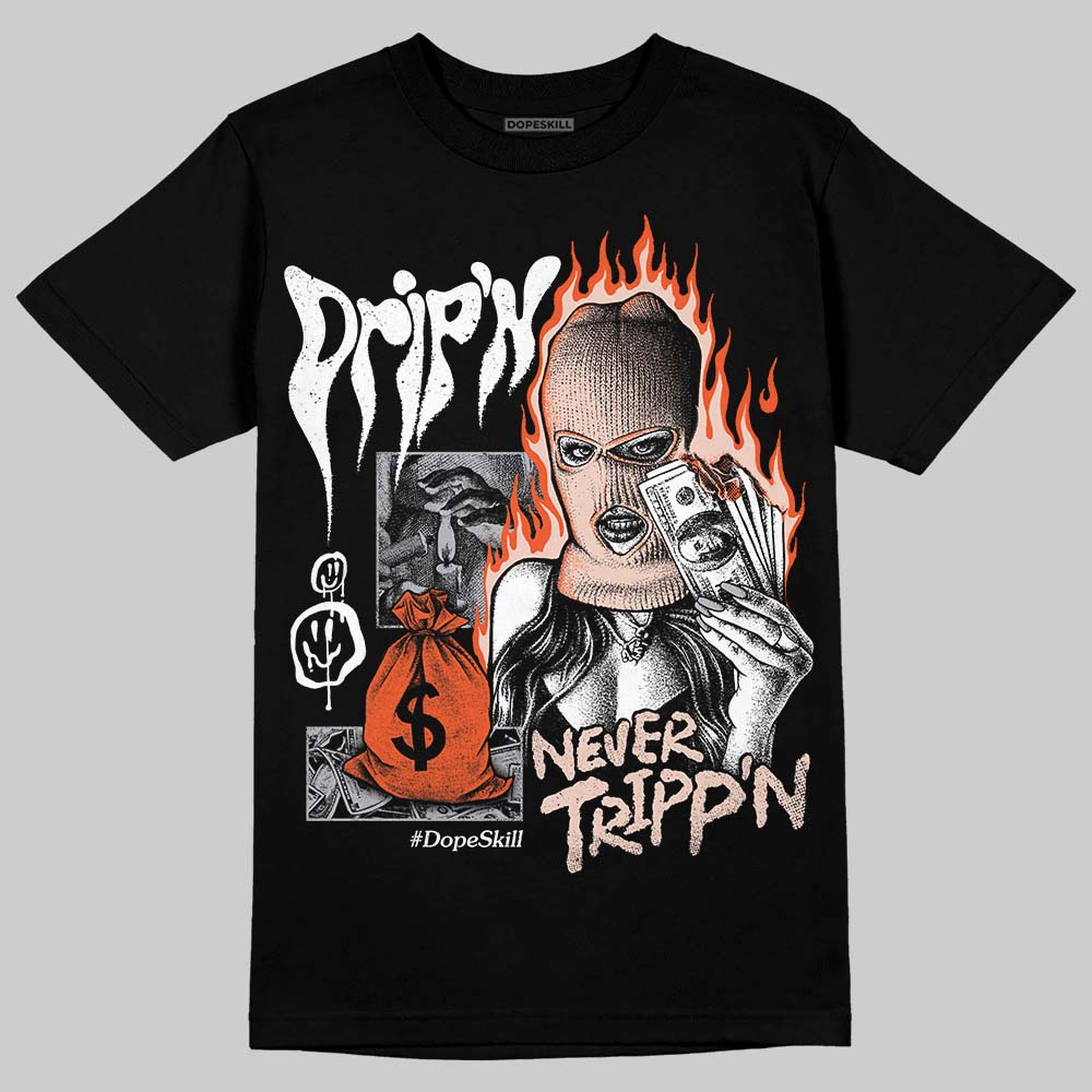 1130 Oyster Grey superstreetwear T-Shirt Drip'n Never Tripp'n Graphic