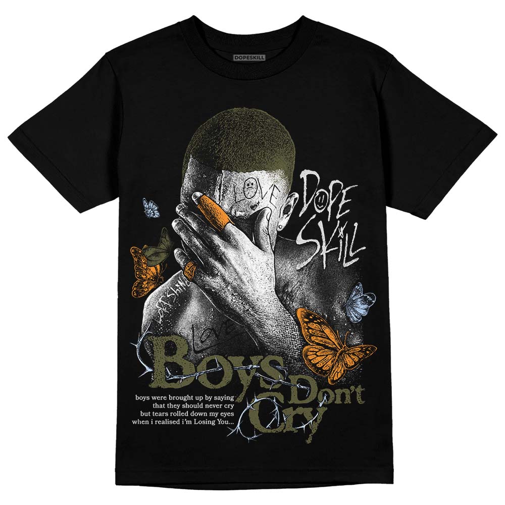 Olive 5s superstreetwear T-Shirt Boys Don't Cry Graphic