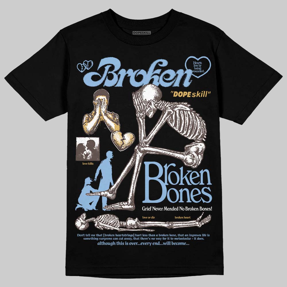 Handball Spezial Light Blue superstreetwear T-Shirt Broken Bones Graphic